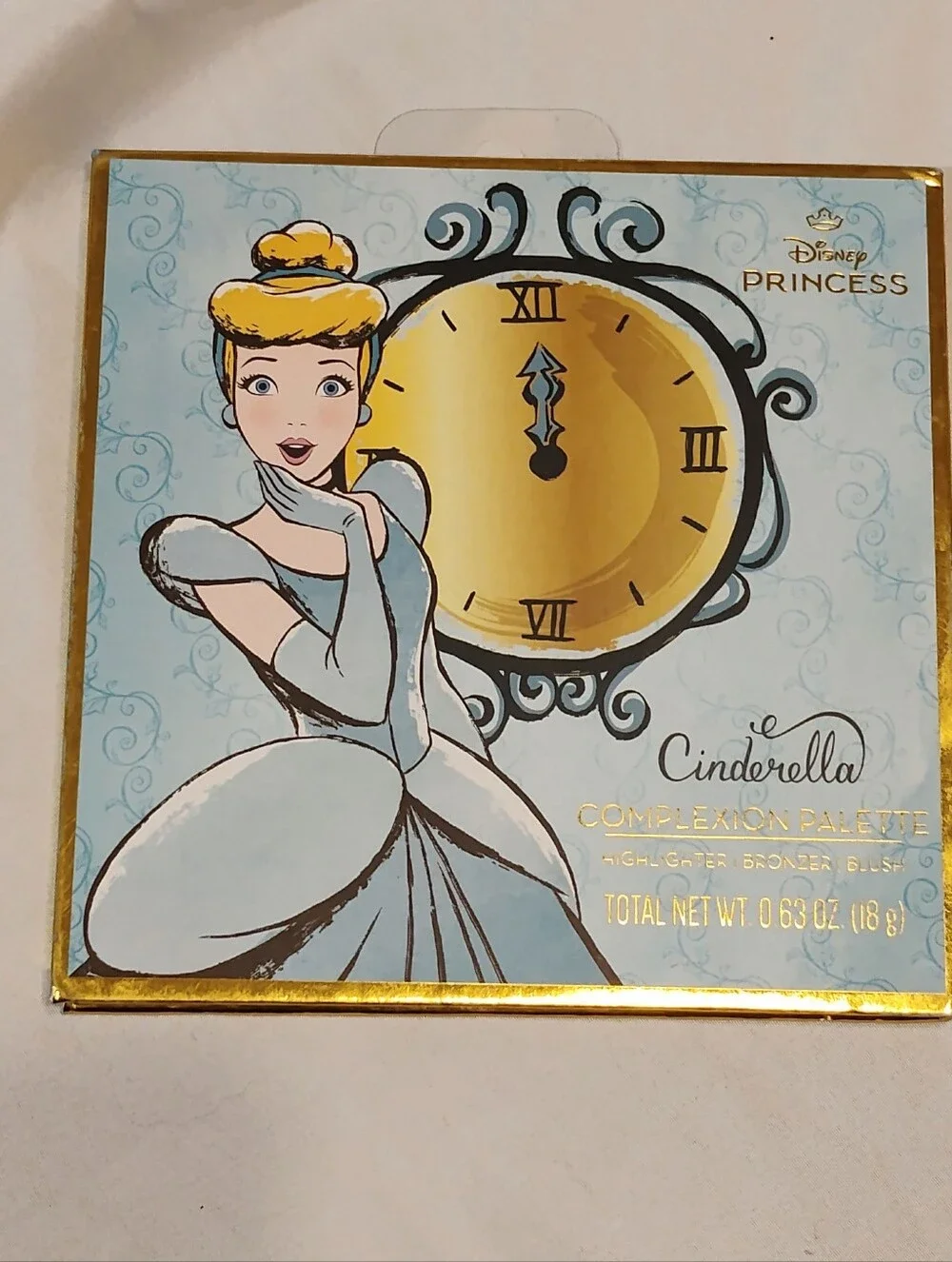 Disney Princess Cinderella Complexion Palette — Blue & Gold